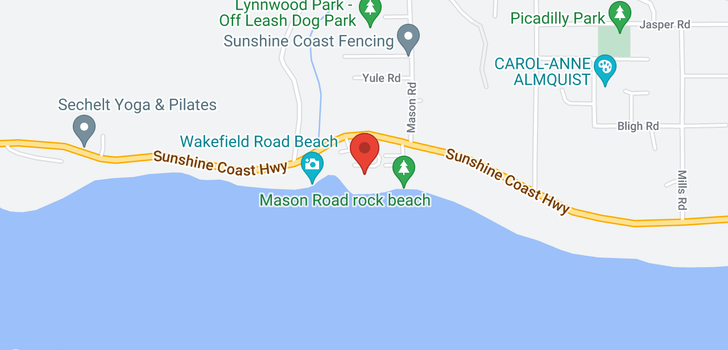 map of 5352 WAKEFIELD BEACH LANE